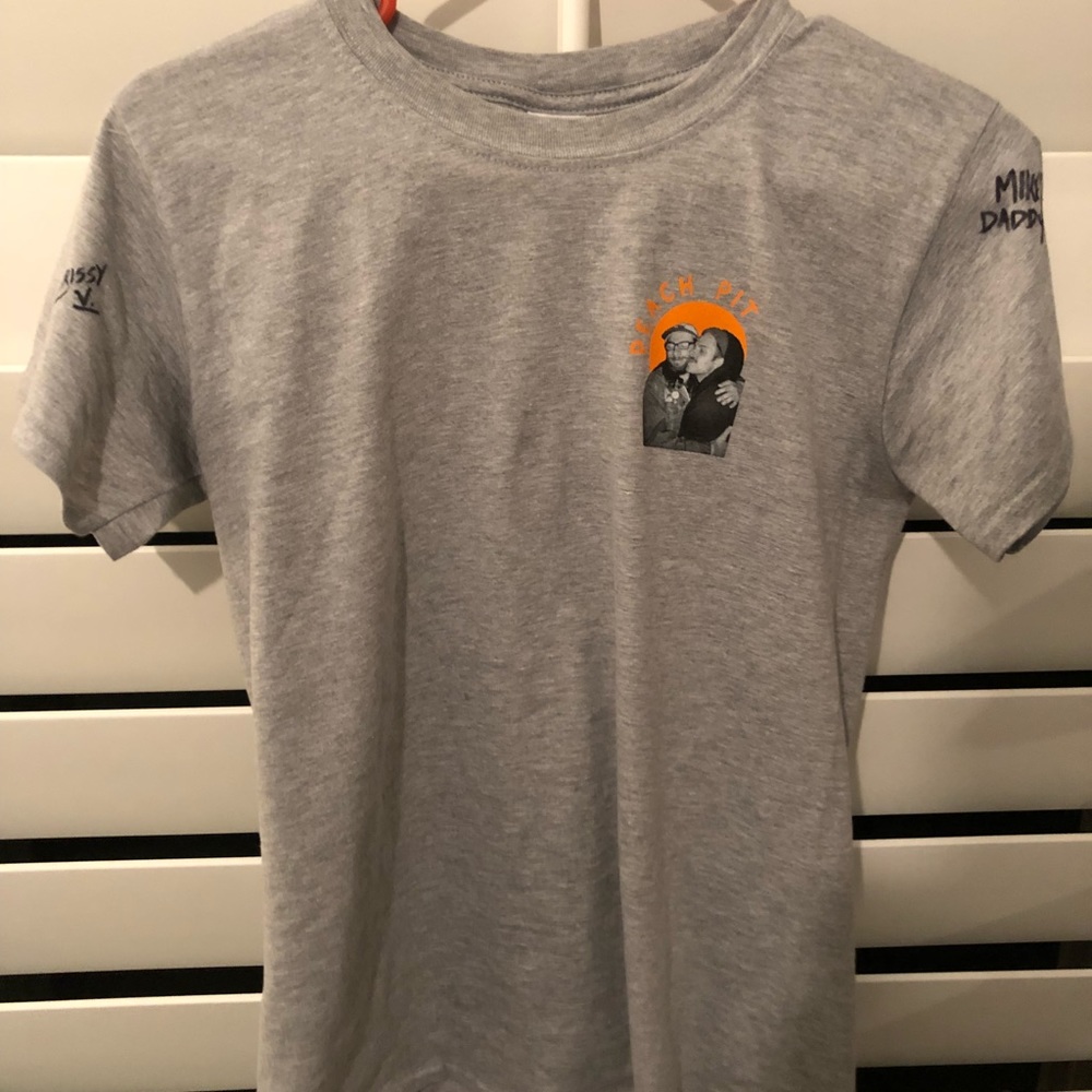Signed Peach Pit band tee